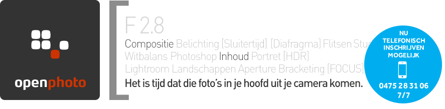 cursus fotografie